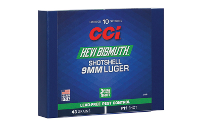 CCI 9MM BISMUTH SHOTSHELL 10/200 - Image 2