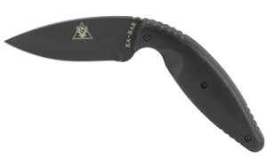KBAR TDI LE KNIFE 3.688" BLK W/STH