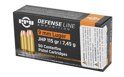 PPU 9MM JHP 115GR 50/1000 - Image 3
