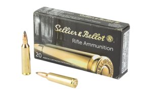S&B 22-250 55GR SP 20/500