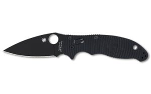 SPYDERCO MANIX 2 SALT MC 3.37" BLK