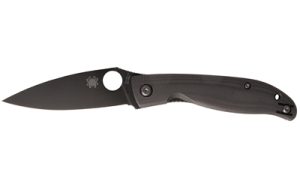 SPYDERCO MANTRA 4 G-10 3.34" BLK