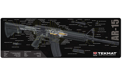 TEKMAT CUTAWAY RIFLE MAT AR15 BLK - Image 2