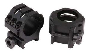 WEAVER TACT RING 6 HOLE HI 1" MATTE