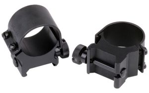 WEAVER TOP MOUNT RNGS 1" HIGH MATTE